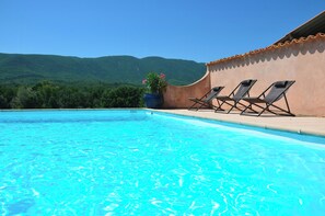 Pool - Bright villa in the heart of Luberon (Céreste-en-Luberon)