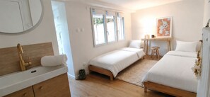 WiFi, bed sheets - Cosy mini-suite with private shower, garden & terrace - near Paris/Disney (Brou-sur-Chantereine)
