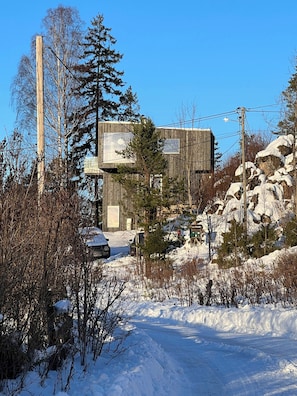 Exterior - Traditional cabin in modern Drøbak (Drøbak)
