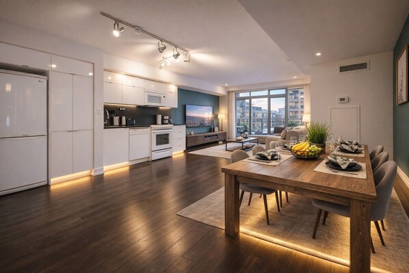 Interior - Executive 2BR Suite | City Views + Free Parking (Toronto)
