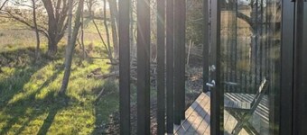 Tiny house overlooking nature