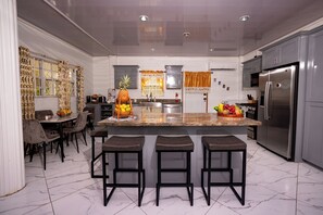 Private kitchen - Sunshine Villa Private St. Lucian Retreat (Vieux-Fort)