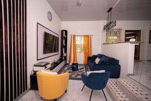 Living area - Sunshine Villa Private St. Lucian Retreat (Vieux-Fort)