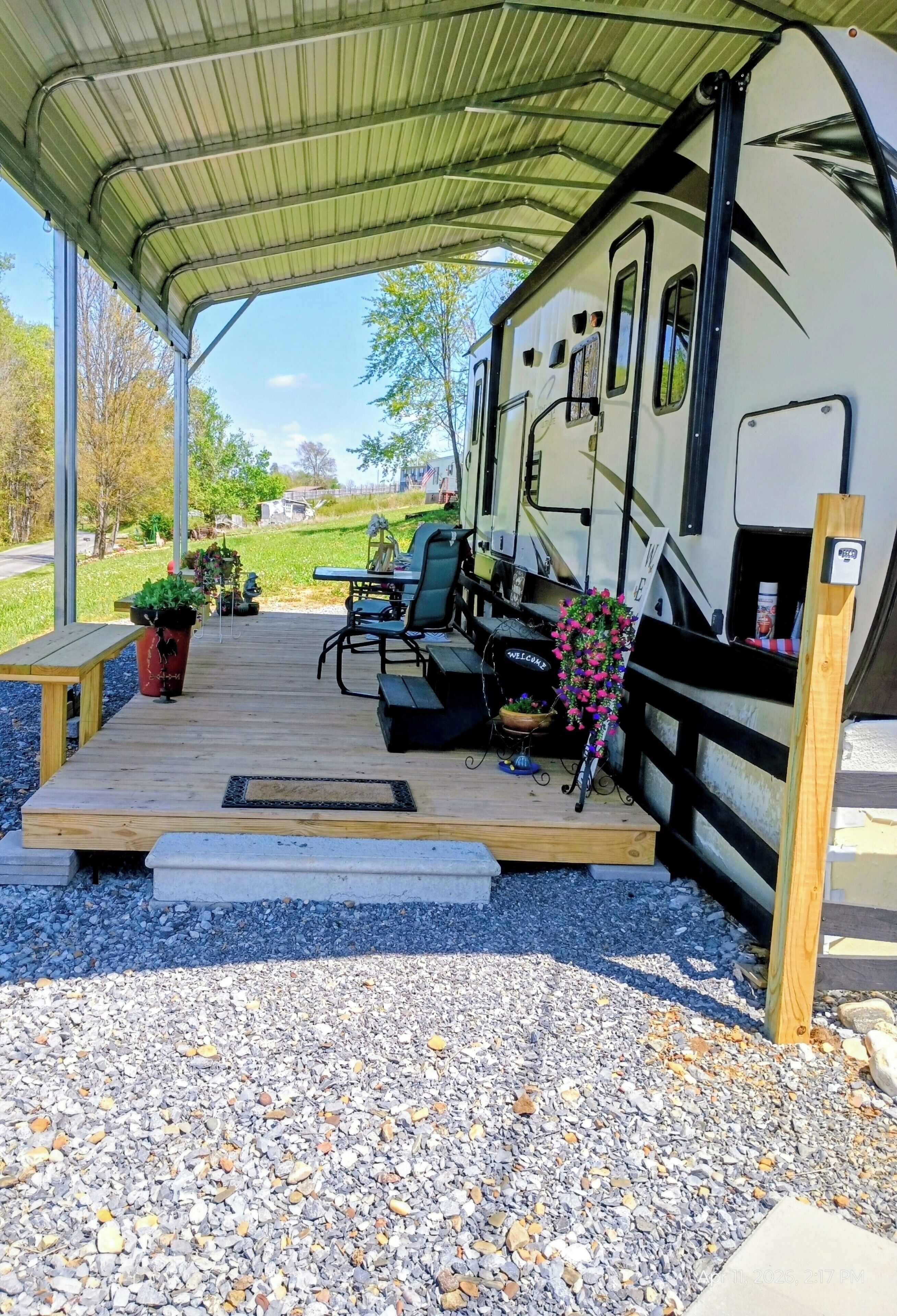 outdoor space, summer, huge front covered porch! plenty of seating.