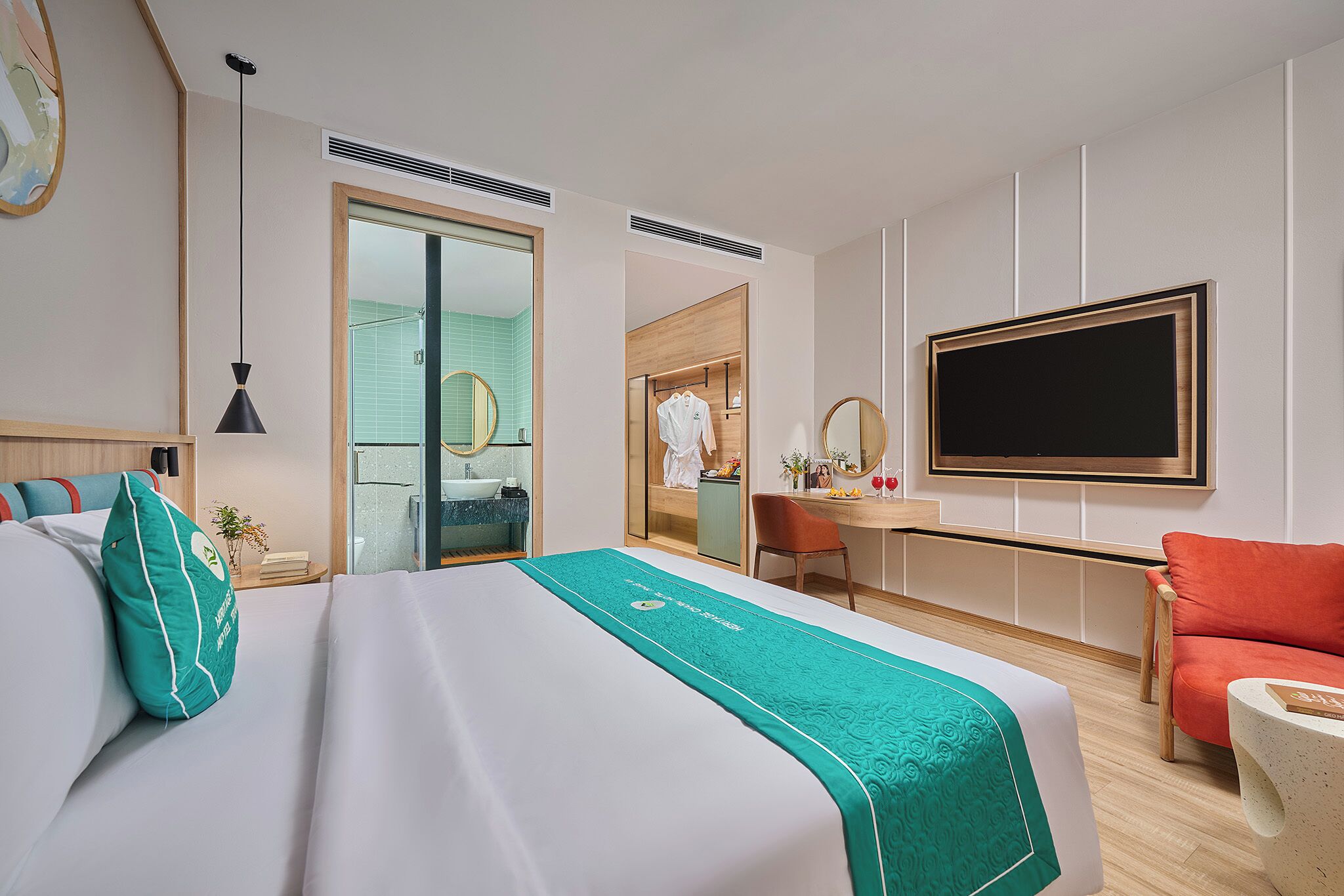 Chambre Double Supérieure, balcon, vue montagne | Literie de qualité supérieure, minibar, rideaux occultants