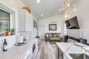 Fridge, microwave, oven, stovetop - Hot Tub & Views: 'Sunset Valley Retreat' (Eureka)
