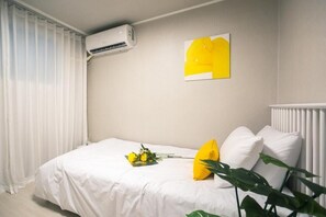 Apartment, City View (non-Korean nationals only) | Individually decorated, individually furnished, blackout curtains - Stay Solar (Seoul)