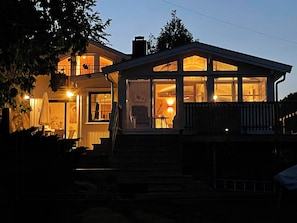 Exterior - Cabin with 3 bedrooms near beach in Svalerødkilen (Sponvika)