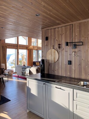 Interior - Stylish cabin with lovely view at Stavadalen (Reinli)