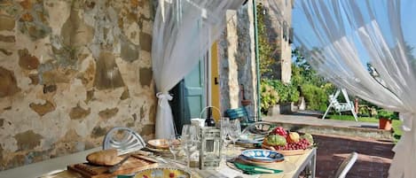 Restauration en plein air