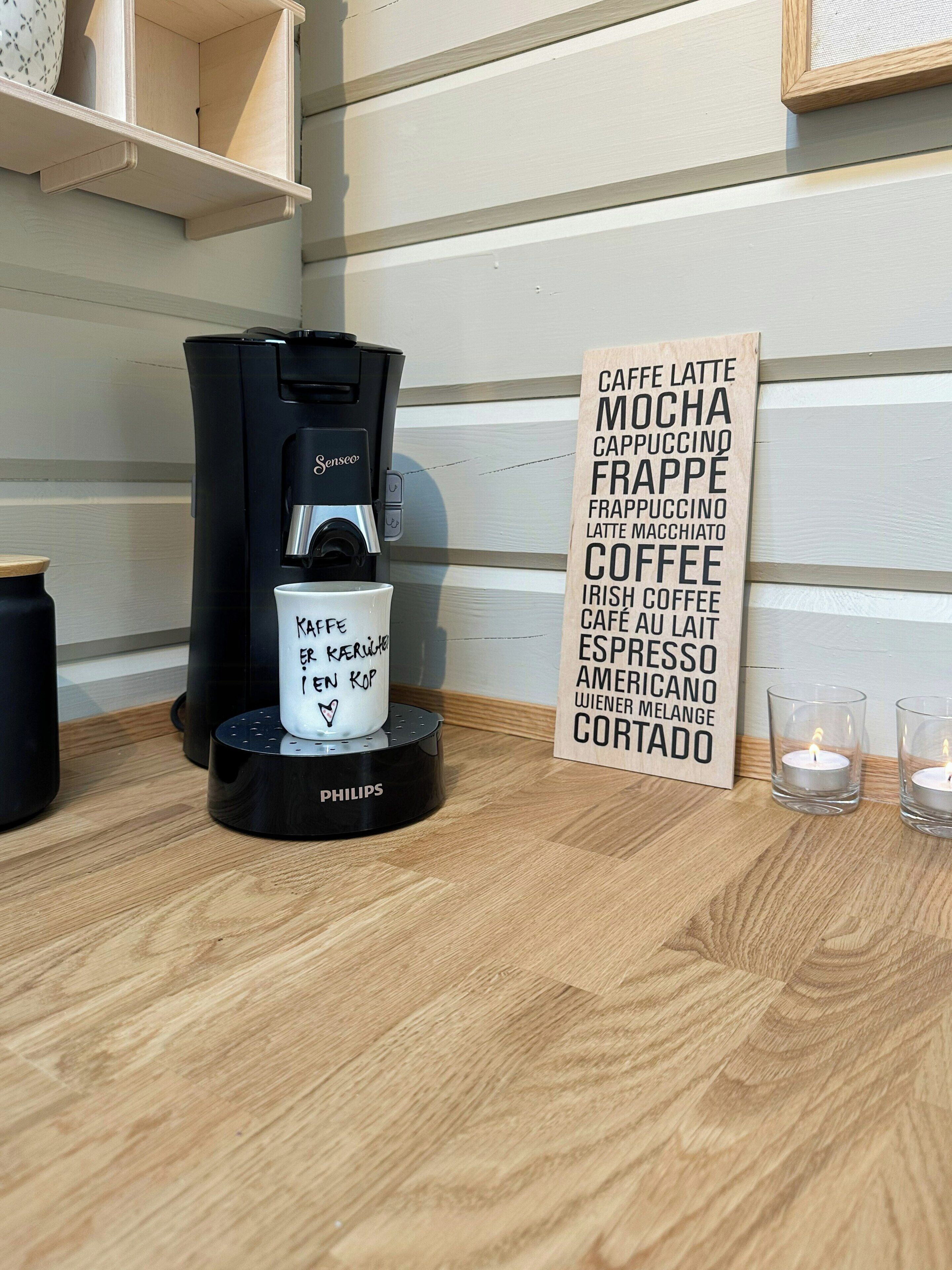 Kaffe og/eller kaffemaskin