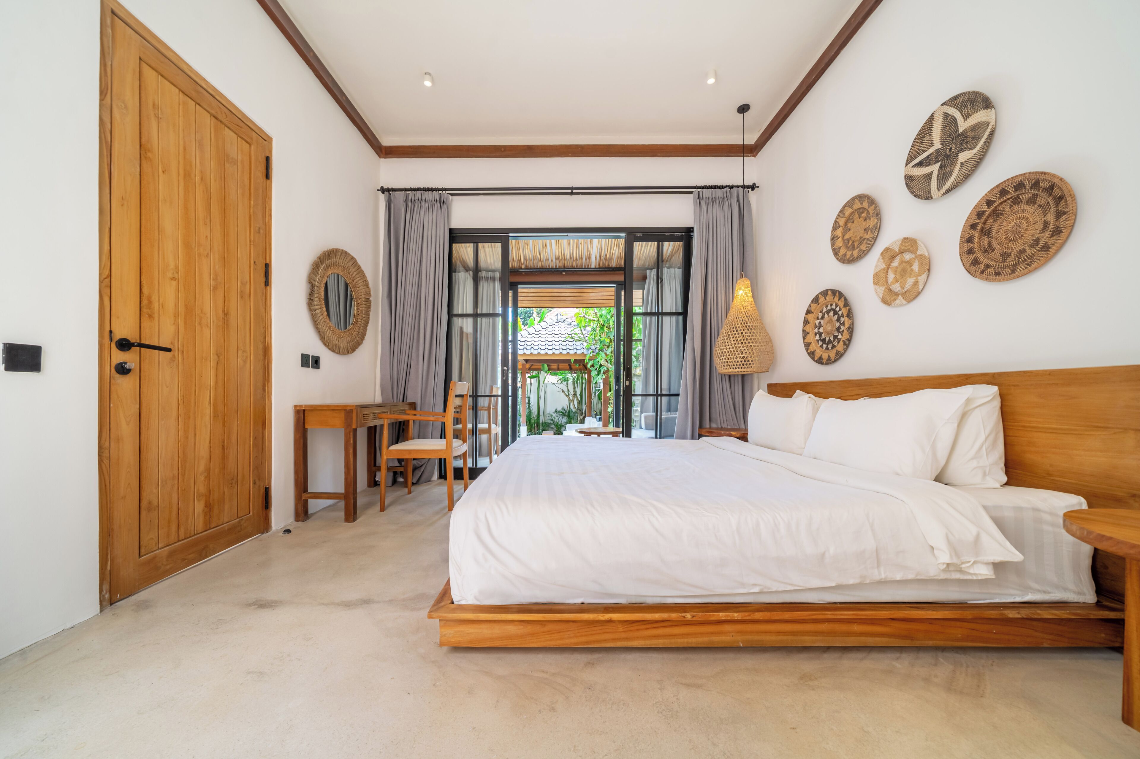Luxury Villa, Pool View | Egyptian cotton sheets, premium bedding, individually decorated