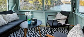 Charming seaside cabin with amazing view