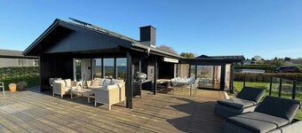 Maison de vacances avec vue sur la mer sur l'Ăźle de Fionie