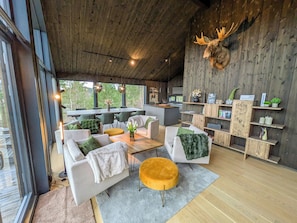 Interior - Cabin with sauna at the foot of Lifjell (Notodden)