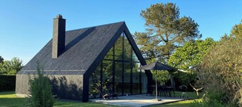 Modernized A-frame house near Saksild beach