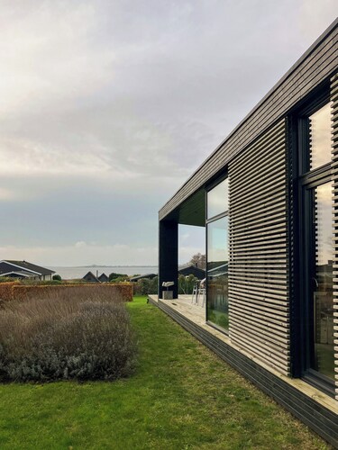 Modern house with sea view near Faaborg