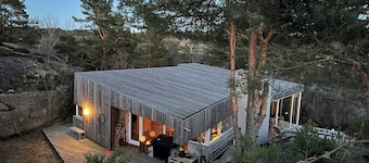 Architect-designed cabin with fjordviews