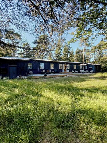 Military residence by the sea in northern Gotland