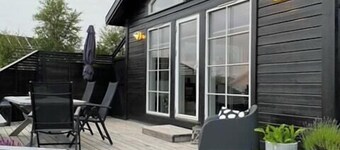 Incantevole cottage con vista sull'arcipelago a Sogn