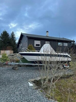 Exterior - Charming cabin with archipelago views in Sogn (Ånneland)