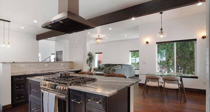 Marvelous new home in sanders beach, the beautiful downtown of CDA.
