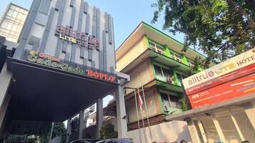 Fachada del alojamiento