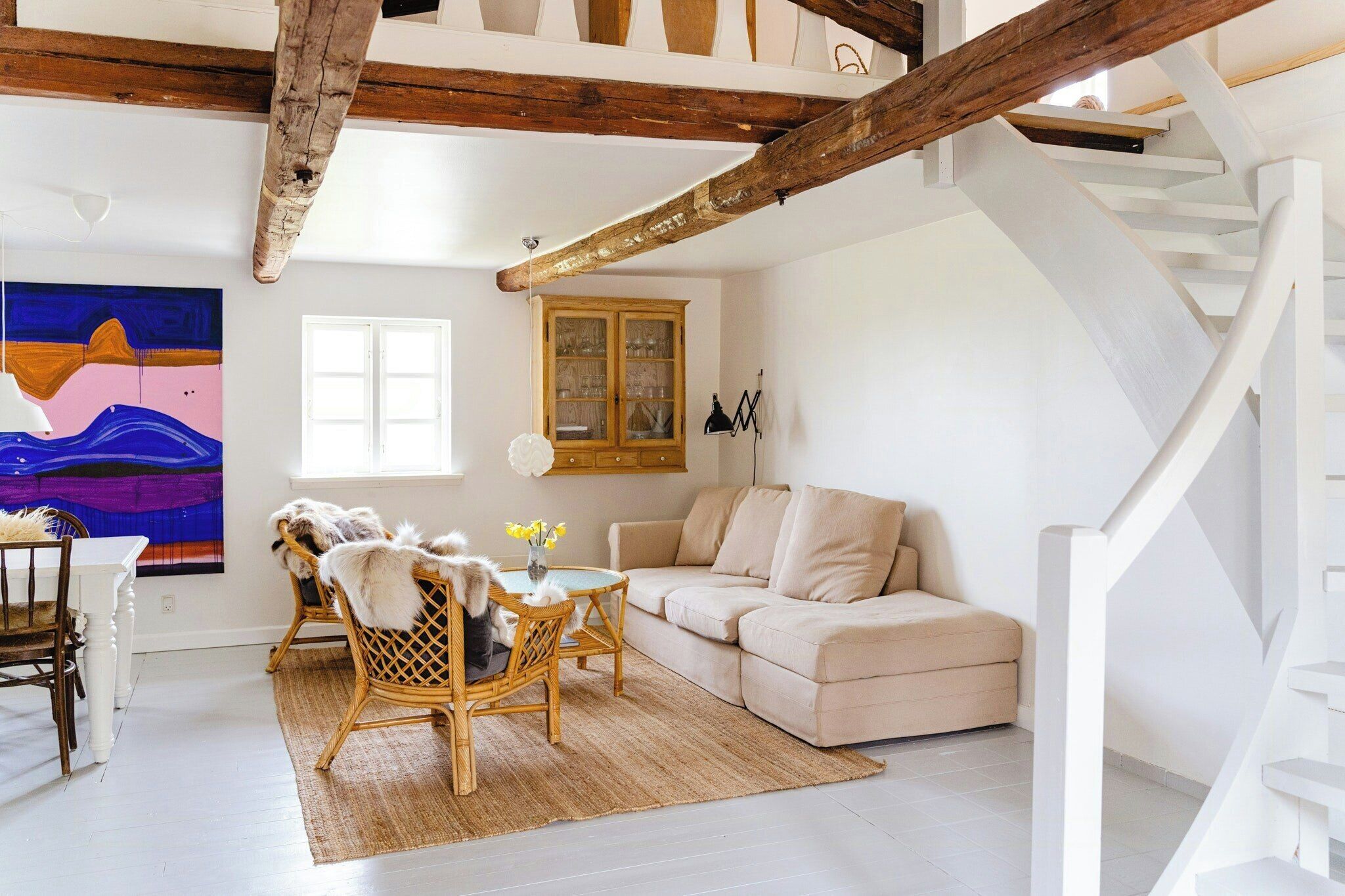Una chimenea