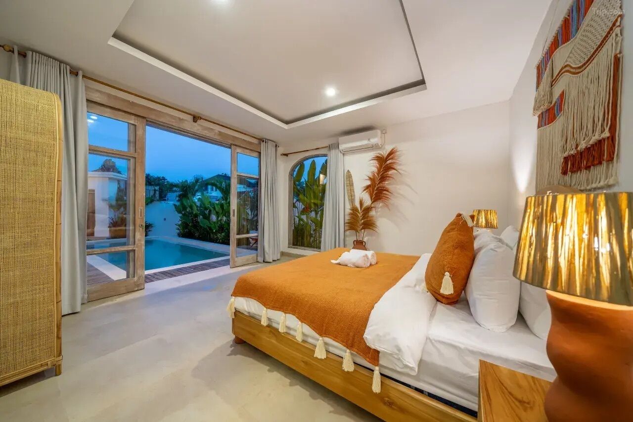 Deluxe Villa, 2 Bedrooms, Private Pool | Egyptian cotton sheets, premium bedding, in-room safe