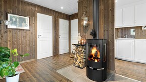 Interior - Peaceful cabin with view and jacuzzi at Blefjell (Kongsberg)