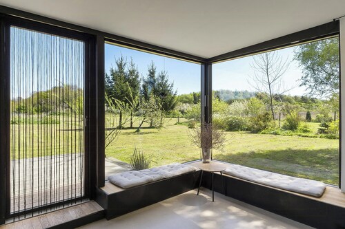 Architectural house with views of Bornholm nature
