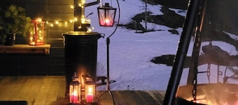 Cabin with wildlife and hiking trails