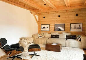 Living area - Luxury chalet in the heart of Serre Chevalier (La Salle-les-Alpes)