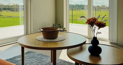 Ferienhaus in ländlicher Umgebung mit schöner Aussicht