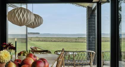 Cottage at Feggeklit with Limfjord views