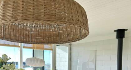 Beach hotel inspired holiday home by Limfjorden