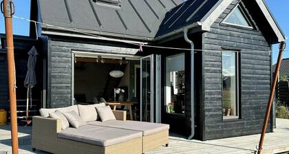 Newly built tiny house with river views