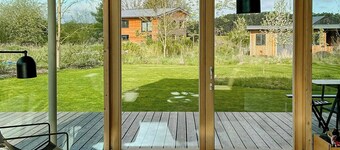 Modern glass and brick retreat at Kronsee