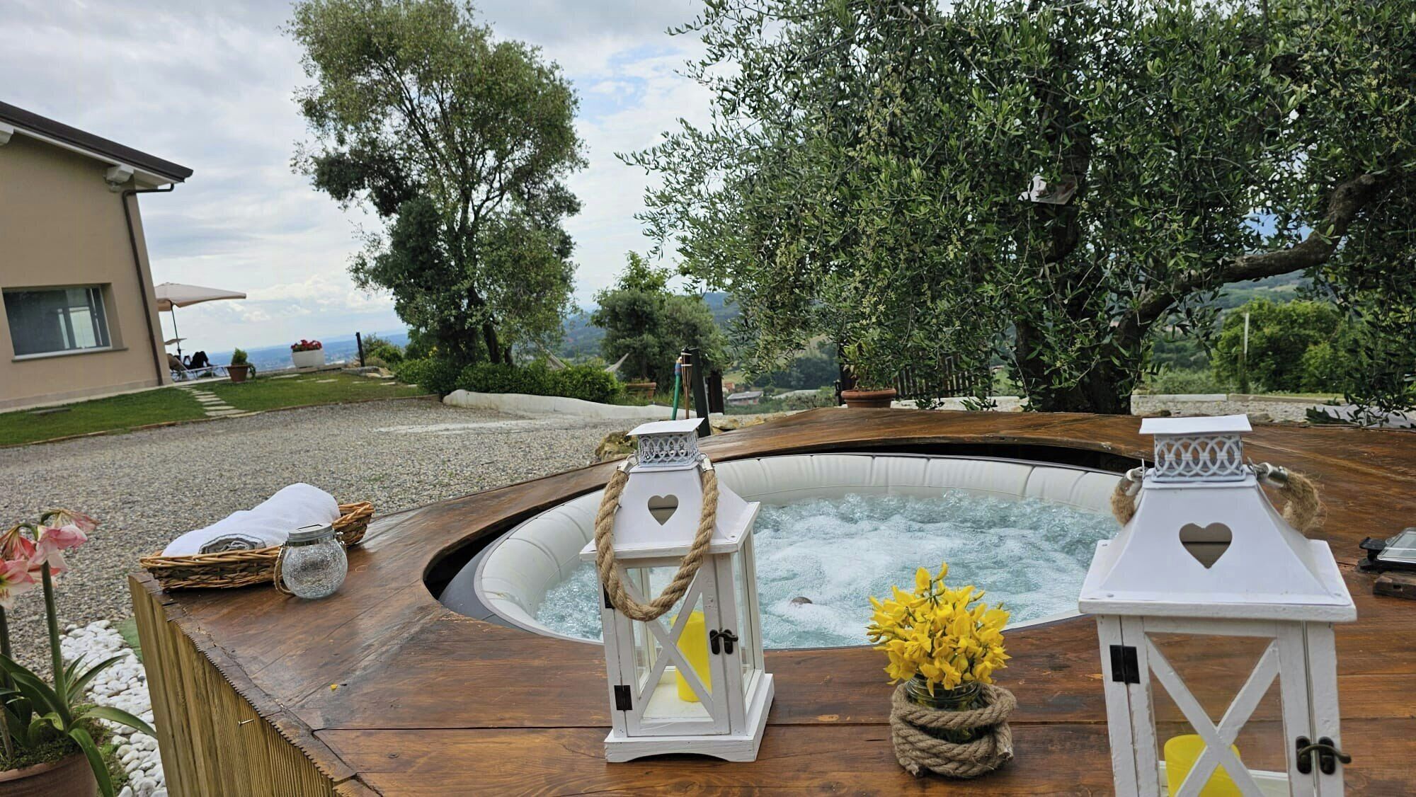 Outdoor spabad