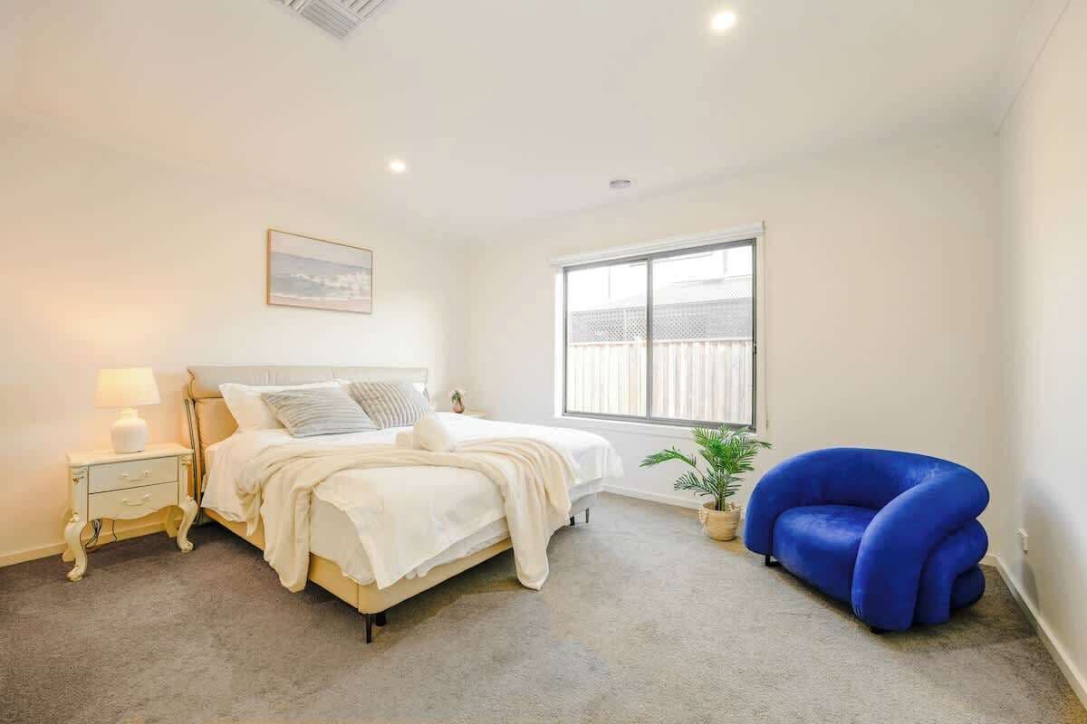 4 bedrooms, iron/ironing board, travel crib, WiFi