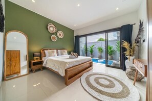 Luxury Villa, 2 Bedrooms, Private Pool | View from room - Bella Vita Villa (Kuta Utara)