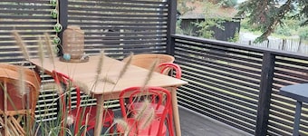 Retro guest house near Rebild Hills