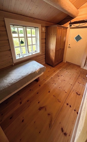 Interior. Timber cabin with Hardangervidda views at Rauland
