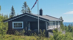Exterior - Family cabin with firepit at Søndre Fjellstølen (Reinli)