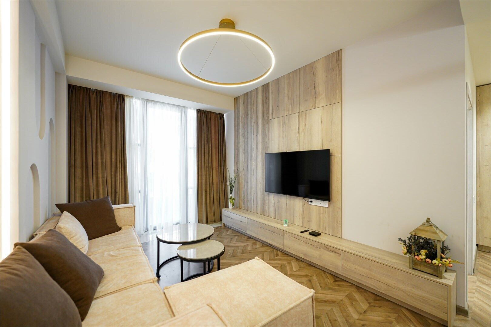 Apartment, Balcony, Courtyard View | Living area