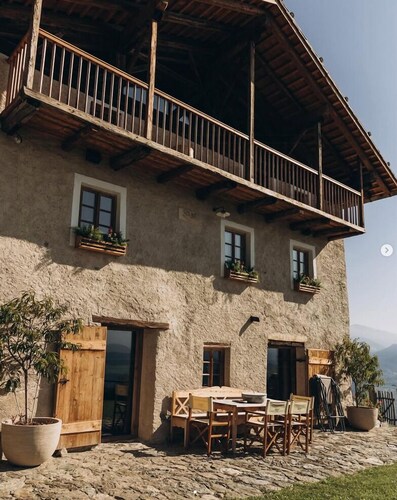 Auberge alpine historique au cœur du Tyrol du Sud