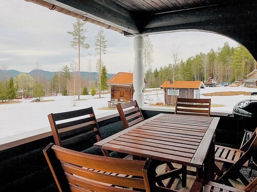 Log cabin near Vasaloppet ski trail in Gopshus