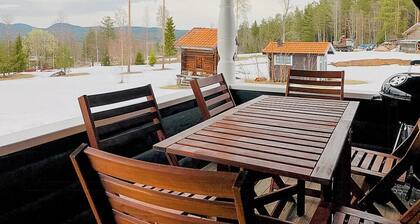 Log cabin near Vasaloppet ski trail in Gopshus