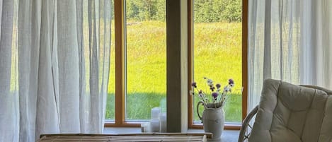 Tv och eldstad