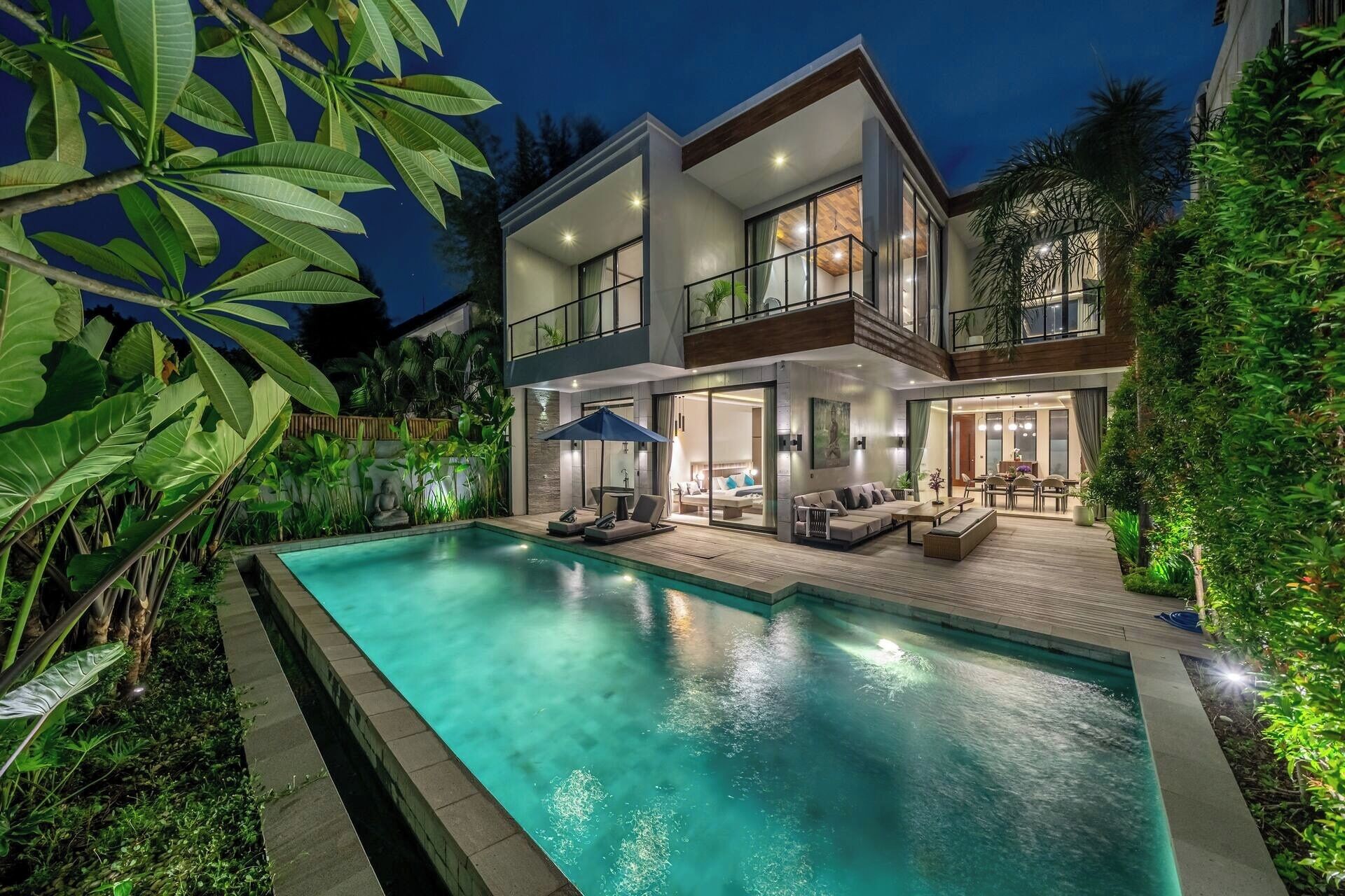 Lyxvilla - 4 sovrum - privat pool | Privat pool